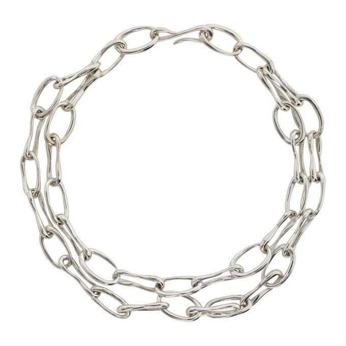 Sophie Buhai Silver Roman Chain Necklace Sophie Buhai