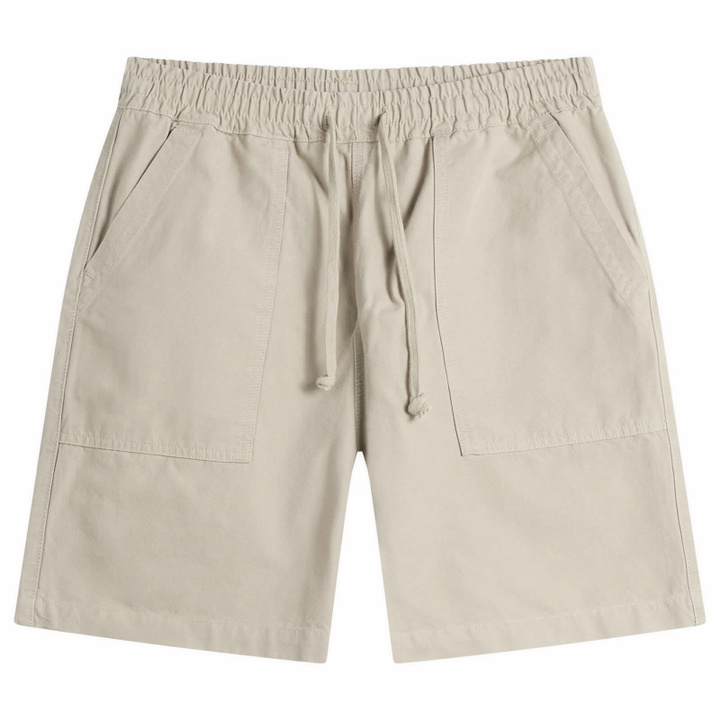 Photo: Service Works Men's Classic Chef Shorts in Stone