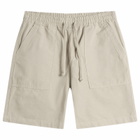 Service Works Men's Classic Chef Shorts in Stone