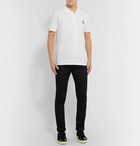 Alexander McQueen - Cotton-Piqué Polo Shirt - White