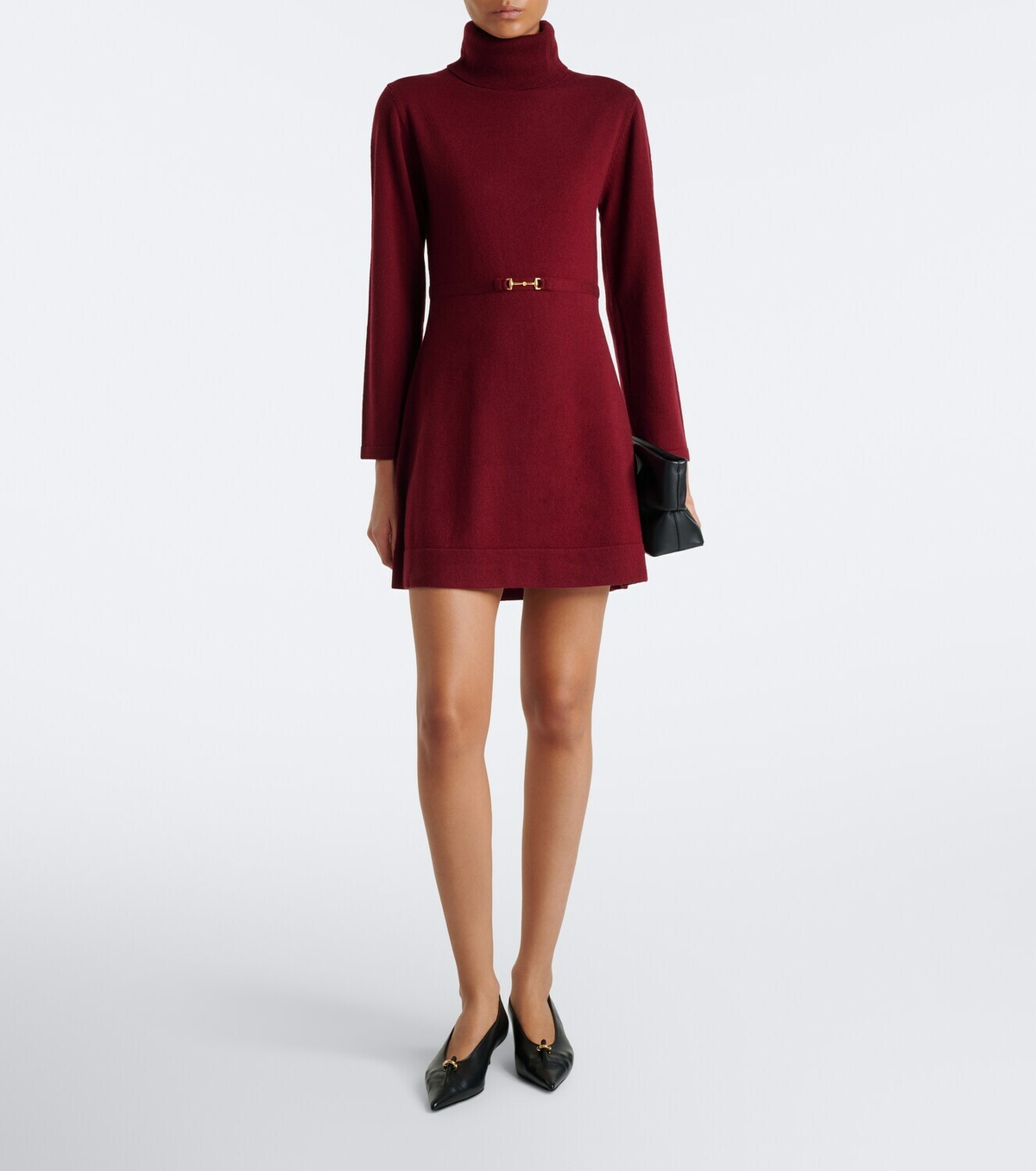 Rixo Aly wool and cashmere sweater dress