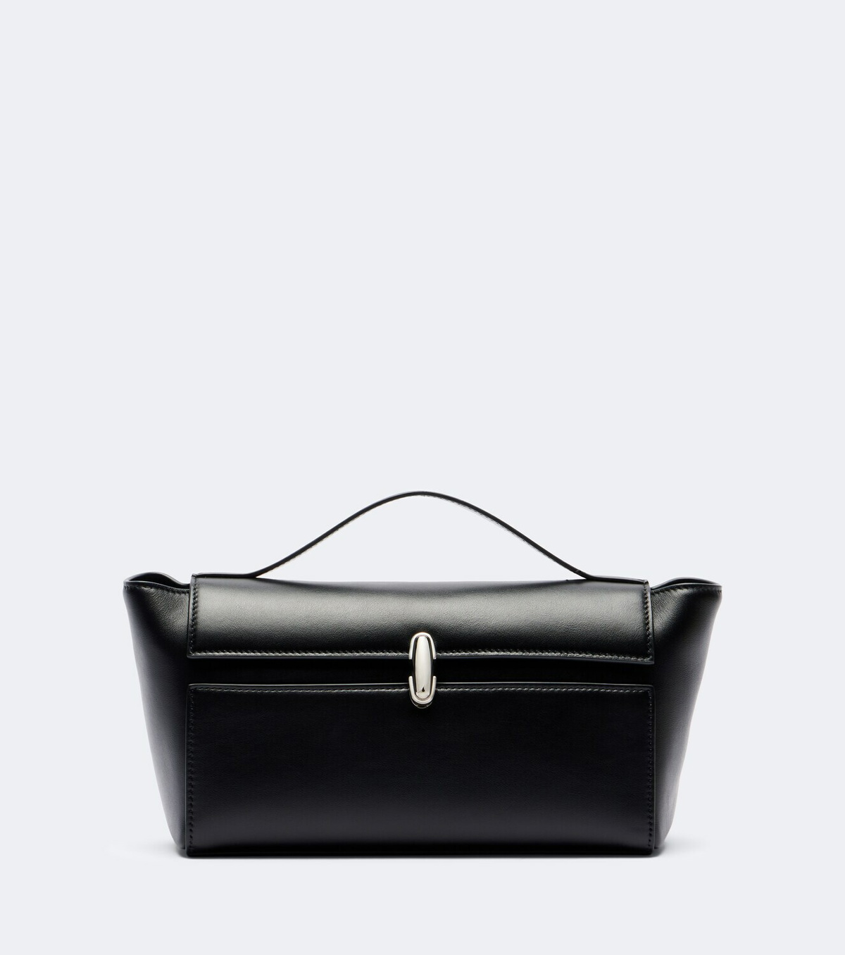 Savette Symmetry Trapeze Small leather top-handle bag