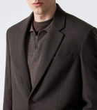 The Row Rae wool and cashmere blazer