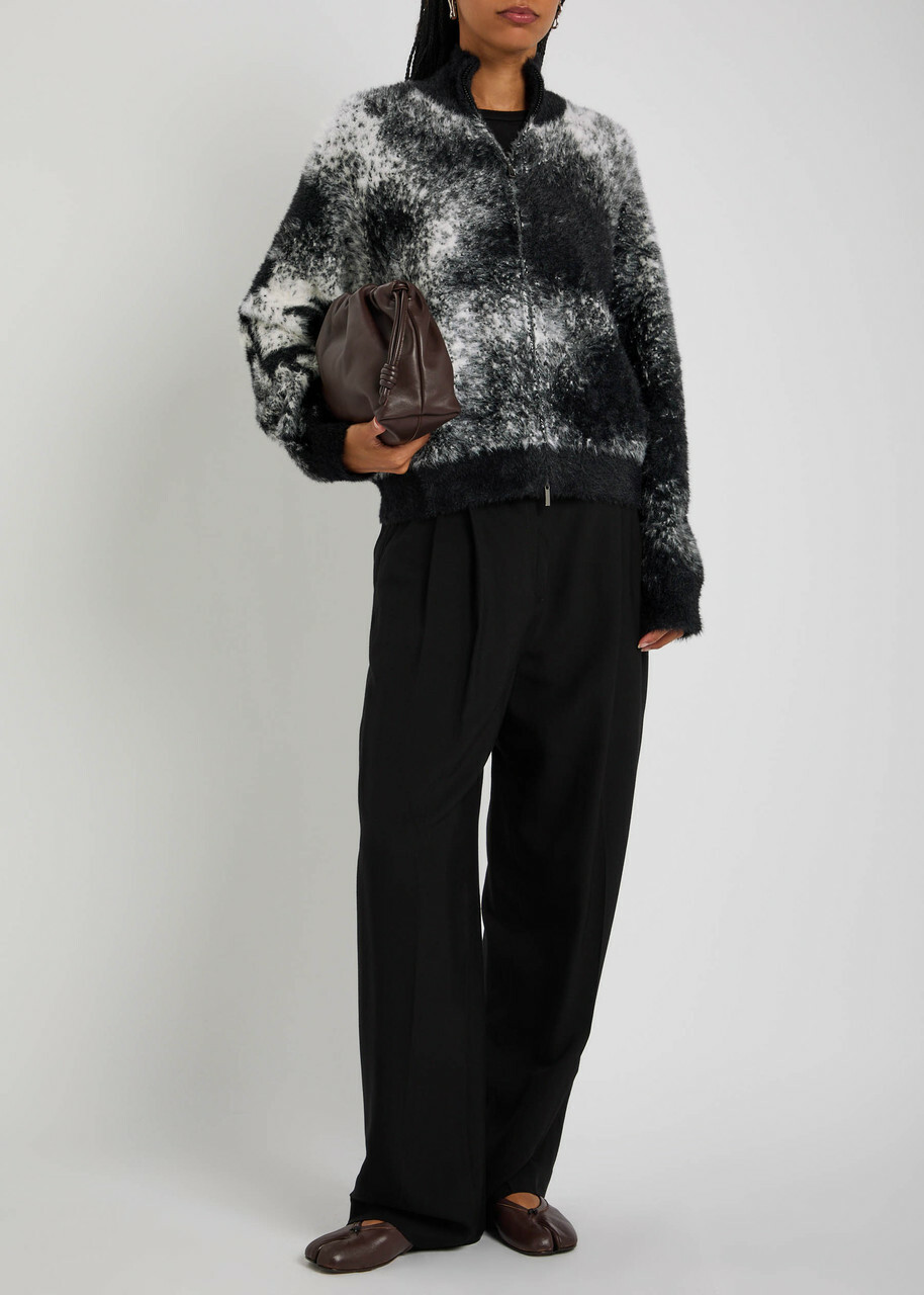 High Summon Up Brushed-knit Cardigan Multicoloured 1