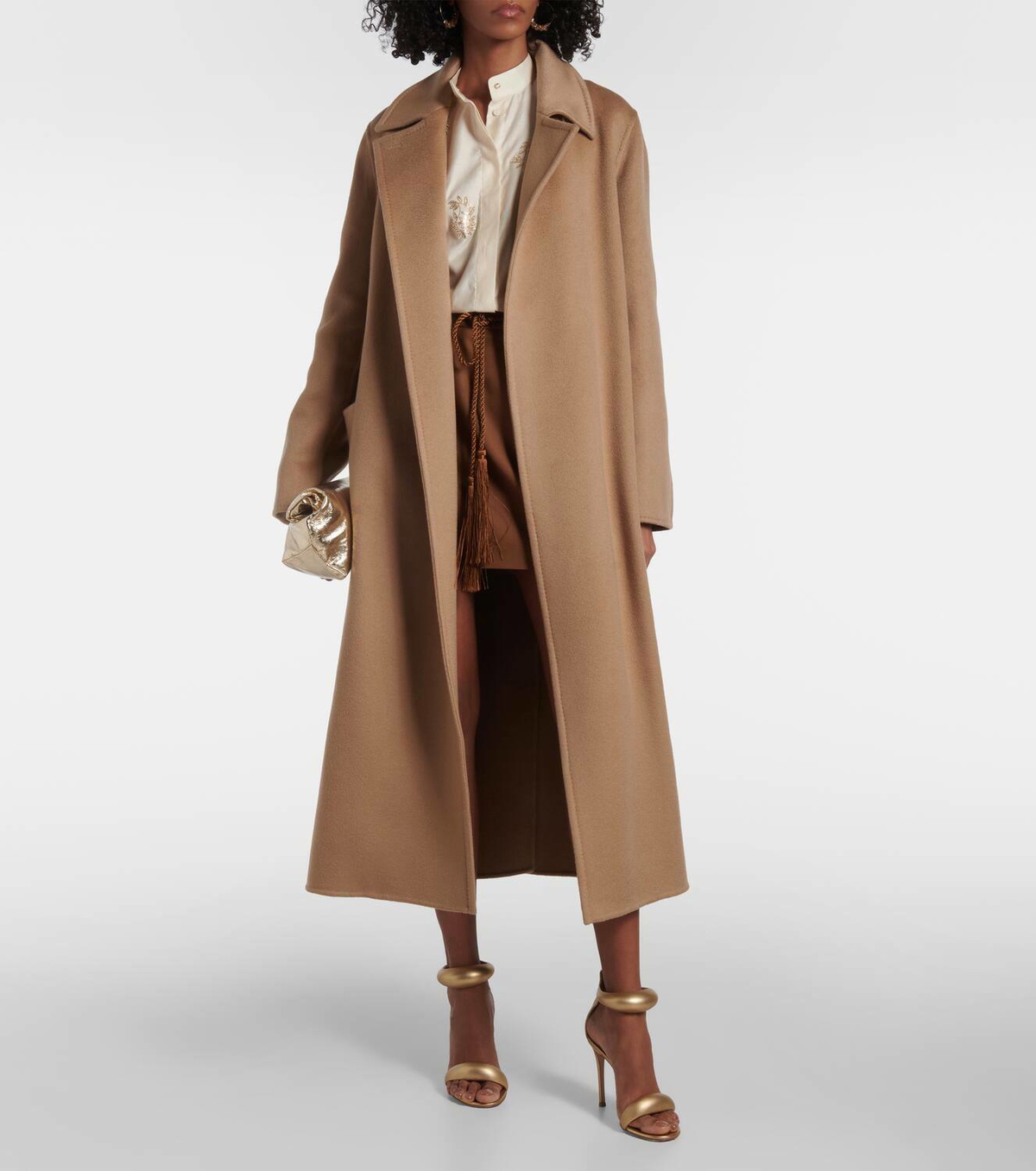 Max Mara Cashmere wrap coat Max Mara