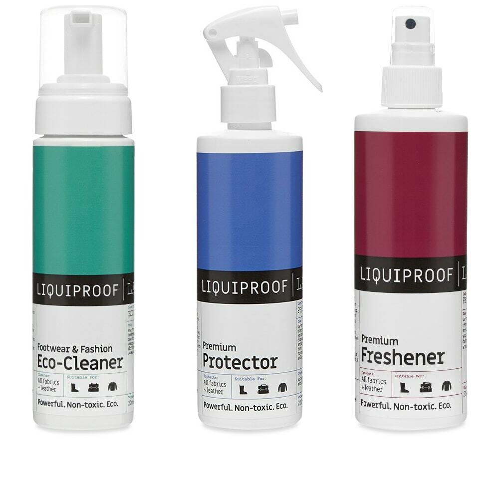 Photo: Liquiproof Labs Footwear & Fashion Complete Care Kit in 250ml
