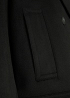 Joseph Weston Wool and Cashmere-blend Trench Jacket Black
