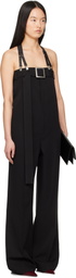 Jean Paul Gaultier Black 'The Strapped Suit Pants' Jumpsuit