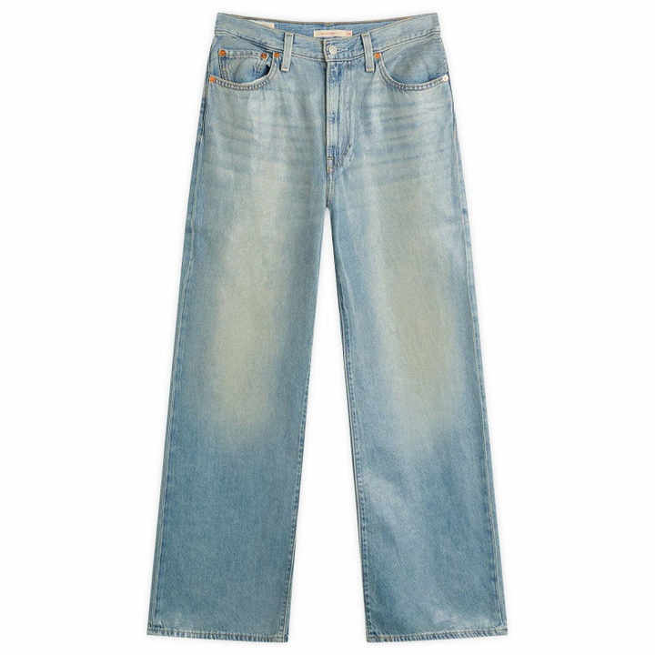 Photo: Levi's Women's Ribcage Wide Leg H223 Jeans in High Gloss