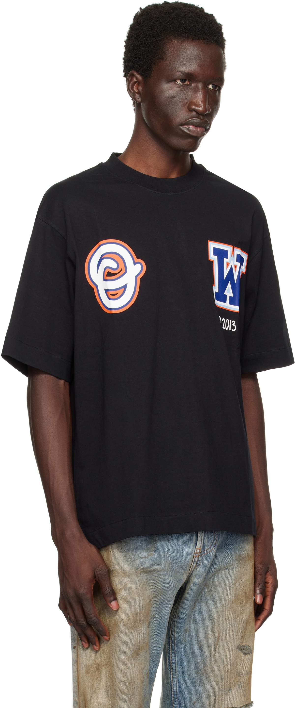Off-White Black Wizard Skate T-shirt Off-White
