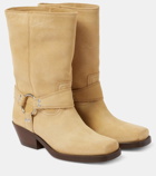 Isabel Marant Antya suede cowboy boots