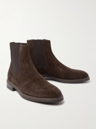 PAUL SMITH - Canon Suede Chelsea Boots - Brown