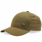 Paul Smith Men's Zebra Logo Cap in Olive