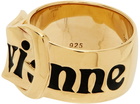 Vivienne Westwood Gold Belt Ring