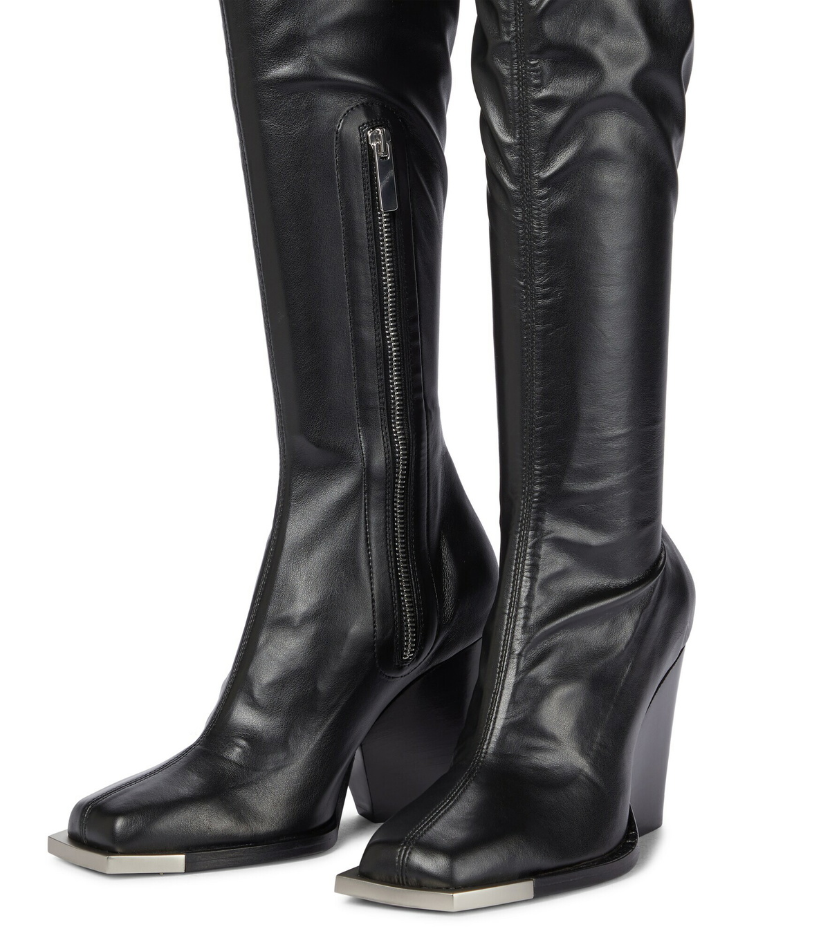 Peter Do - Faux leather over-the-knee boots