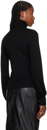 Maiden Name Black Su Turtleneck
