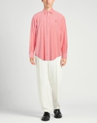 Maison Kitsuné Mens Shirt in Salmon pink