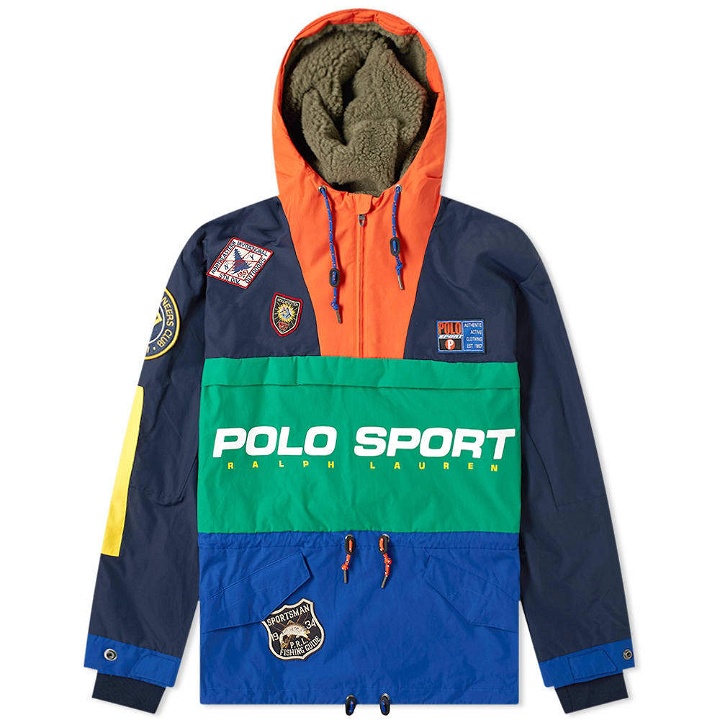 Photo: Polo Ralph Lauren Polo Sport Sportsman Patched Hooded Jacket
