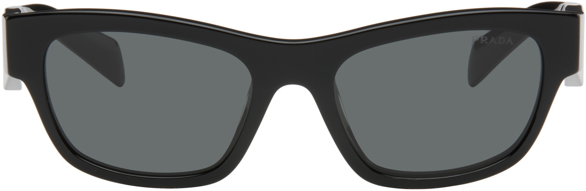 Prada Eyewear Black Catwalk Butterfly Sunglasses Prada display picture 1