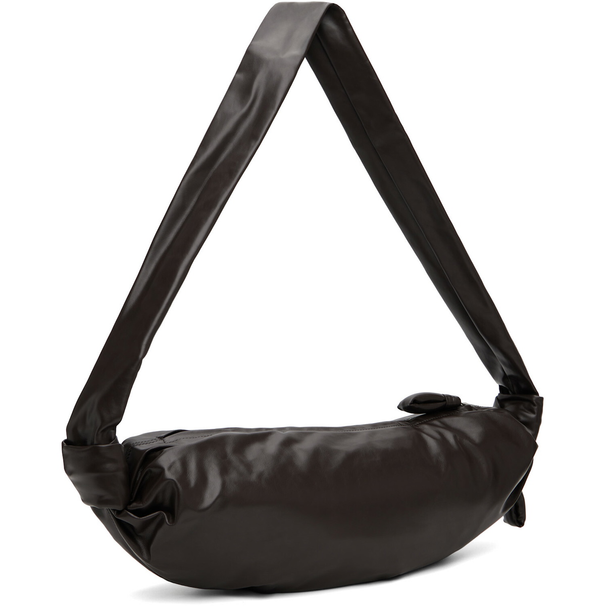 LEMAIRE Brown Medium Soft Croissant Bag