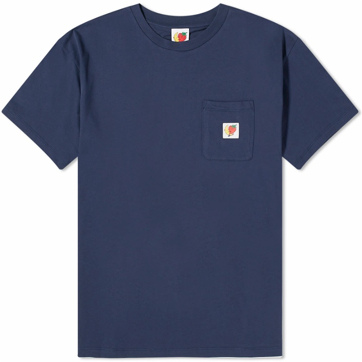 Photo: Sky High Farm Men's Logo T-Shirt in Navy