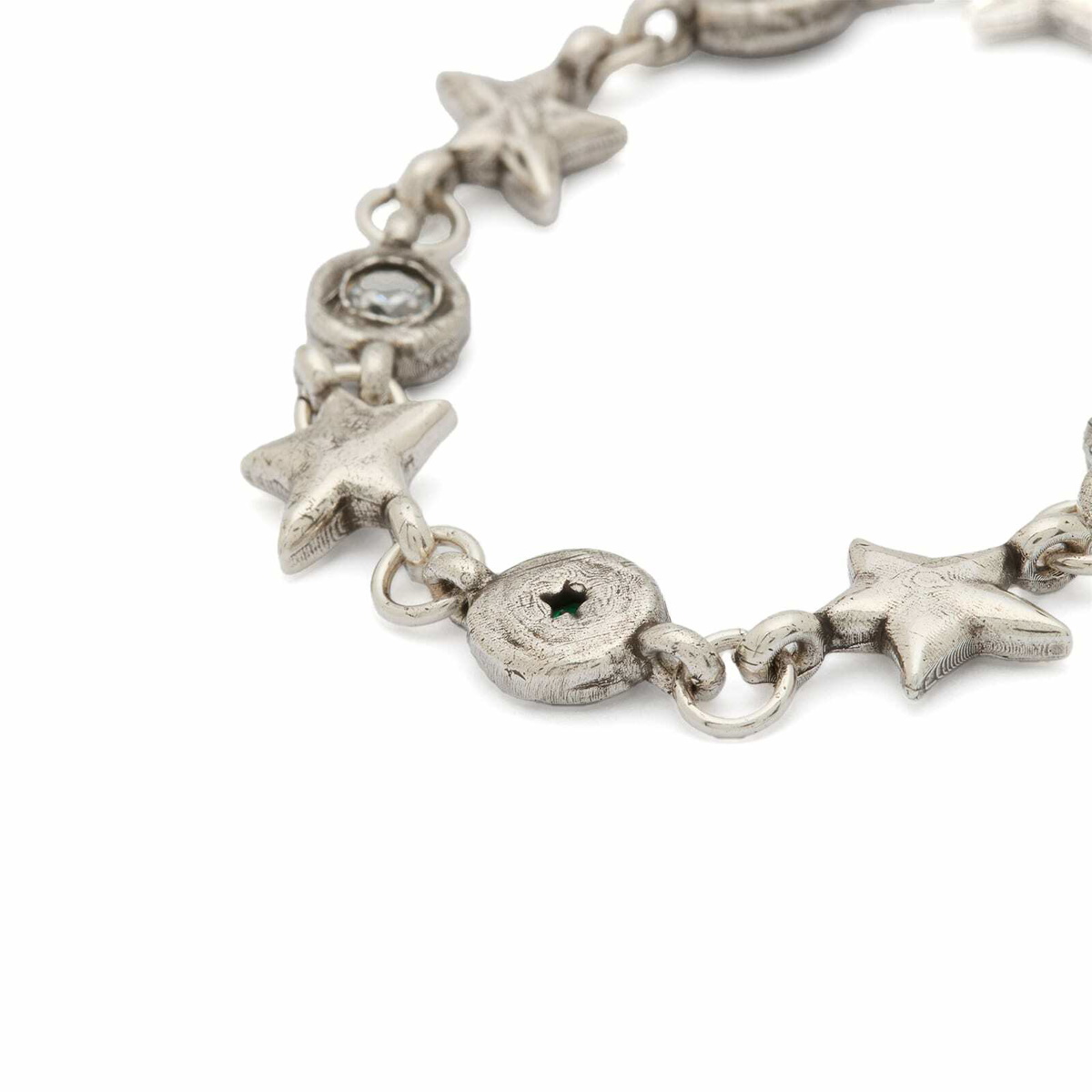 TwoJeys Men's Squadra Bracelet in Silver/Green