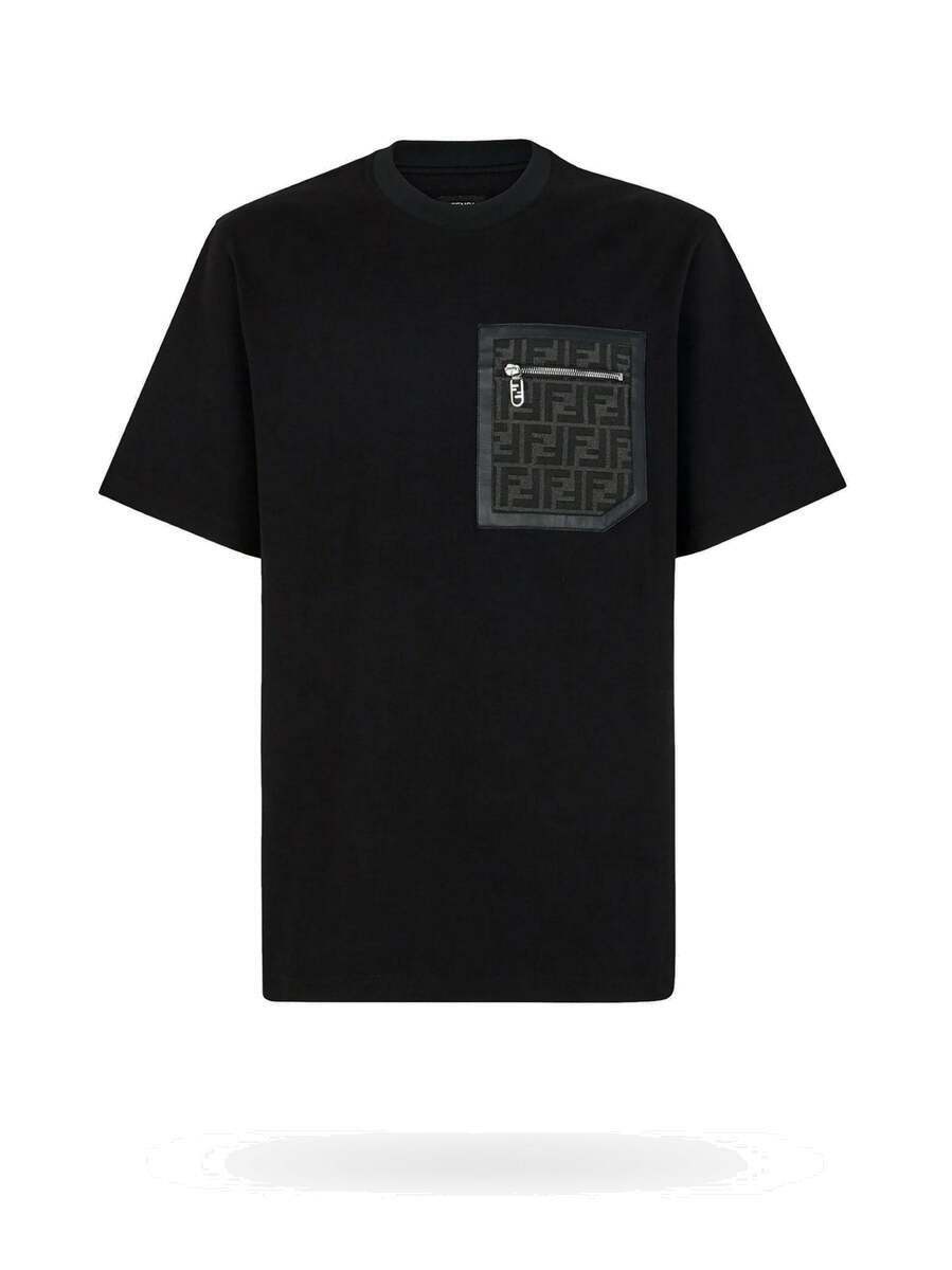 Fendi T Shirt Black Mens Fendi