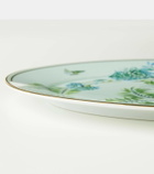 Aquazzura Casa Secret Garden porcelain oval platter