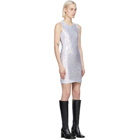 Saks Potts Silver Shimmer Vision Dress