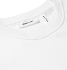 Helmut Lang - Taxi Paris Logo-Print Loopback Cotton-Jersey Sweatshirt - Men - White