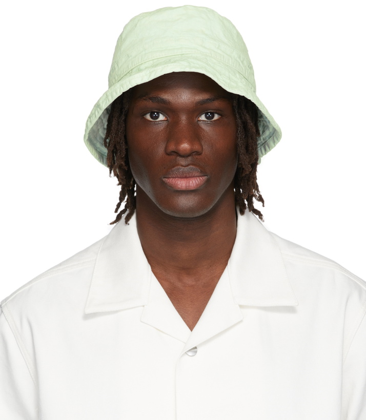 Photo: Jil Sander Green Cotton Bucket Hat