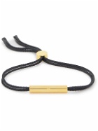Alice Made This - Charlie Rope and Gold-Plated ID Bracelet