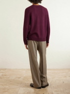 Gabriela Hearst - Francesco Cashmere Sweater - Burgundy