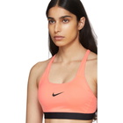 Nike Pink Classic Strappy Sports Bra