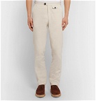 Oliver Spencer - Cream Cotton Suit Trousers - Men - Cream