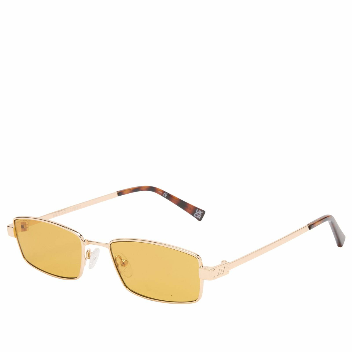 Le Specs Bizarro Sunglasses in Bright Gold/Ochre Mono 
