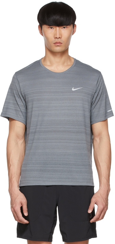 Photo: Nike Gray Dri-FIT Miler T-Shirt