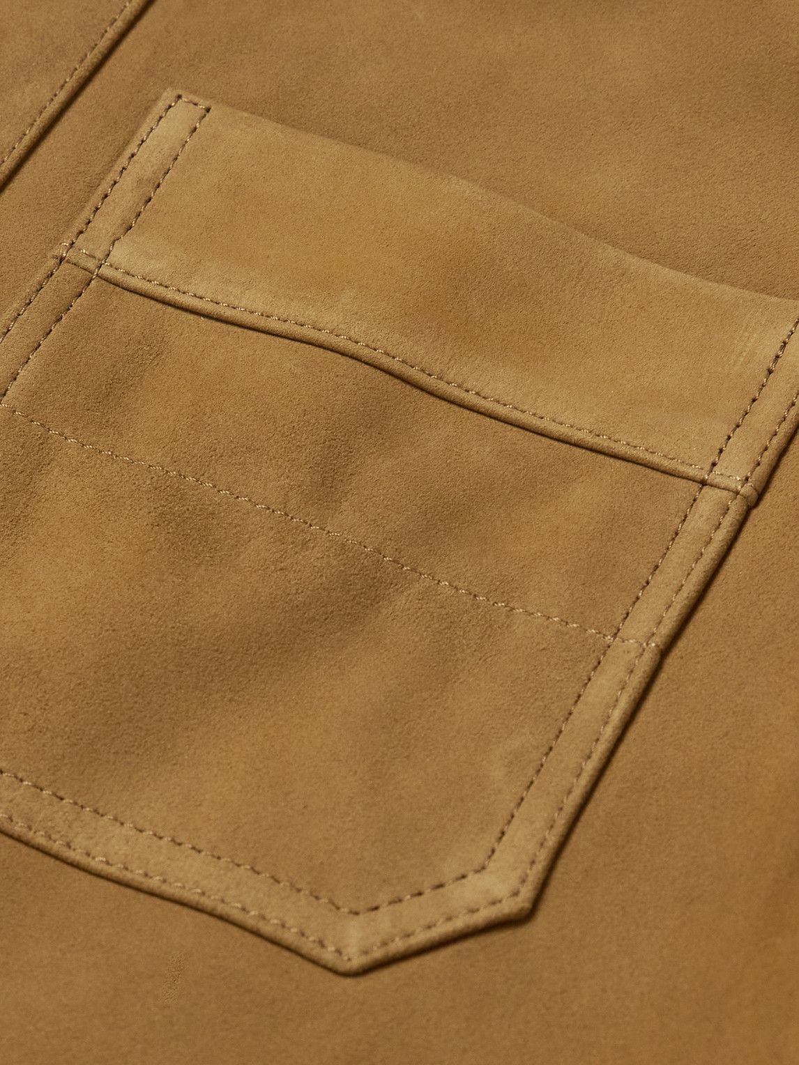 Mr P. - Suede Chore Jacket - Brown