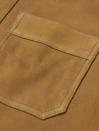 Mr P. - Suede Chore Jacket - Brown