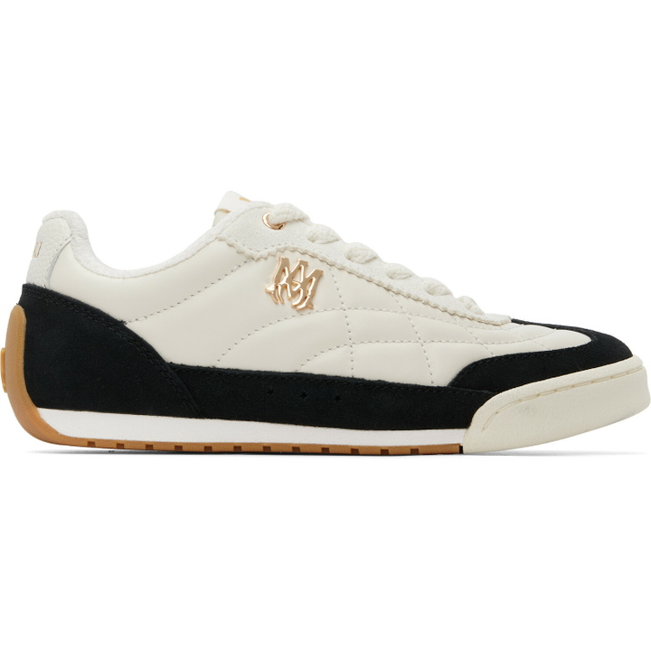 Photo: AMIRI Off-White & Black Coastline Sneakers