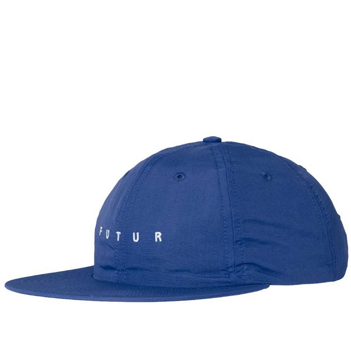 Photo: Futur Nylon Logo Cap Blue