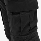 Balmain Men's Cargo Biker Jeans in Black