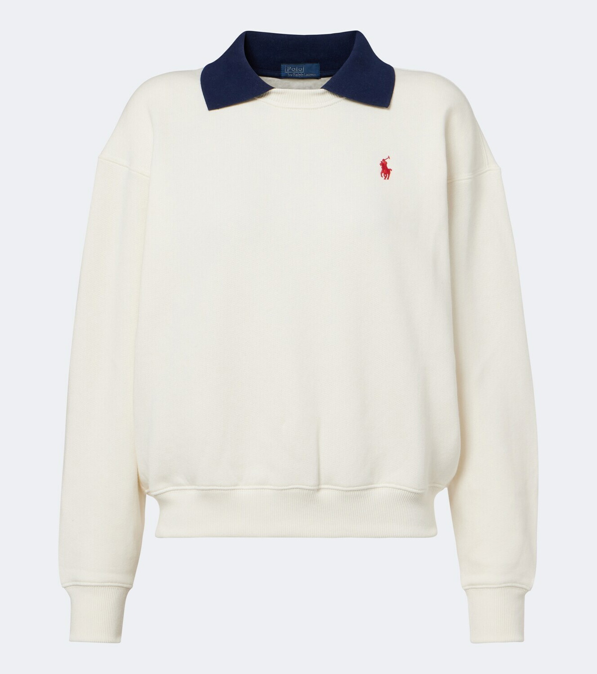 Polo Ralph Lauren Cotton-jersey polo sweatshirt