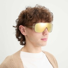 Retrosuperfuture x MM6 Mask Sunglasses in Copper 