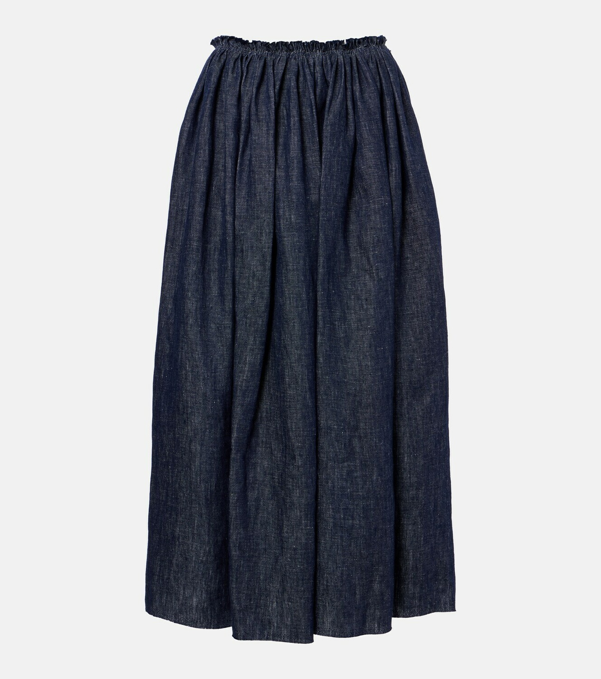 Gabriela Hearst Eloran linen midi skirt