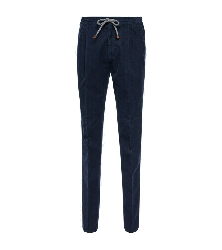 Photo: Brunello Cucinelli Drawstring cotton pants