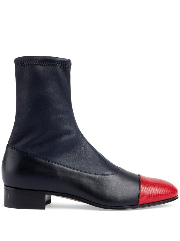 Photo: GUCCI - Leather Boots