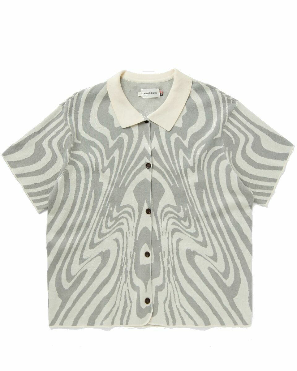Photo: Honor The Gift Dazed Ss Button Up Beige - Mens - Shortsleeves