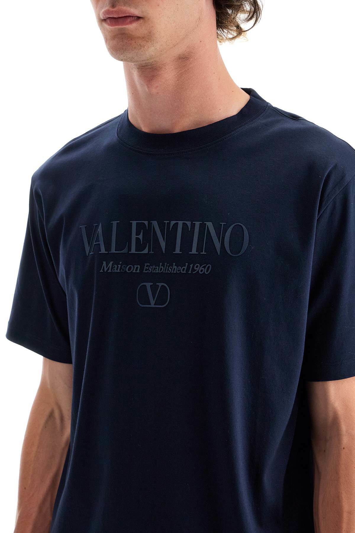 VALENTINO GARAVANI t-shirt with logo print Blue Valentino