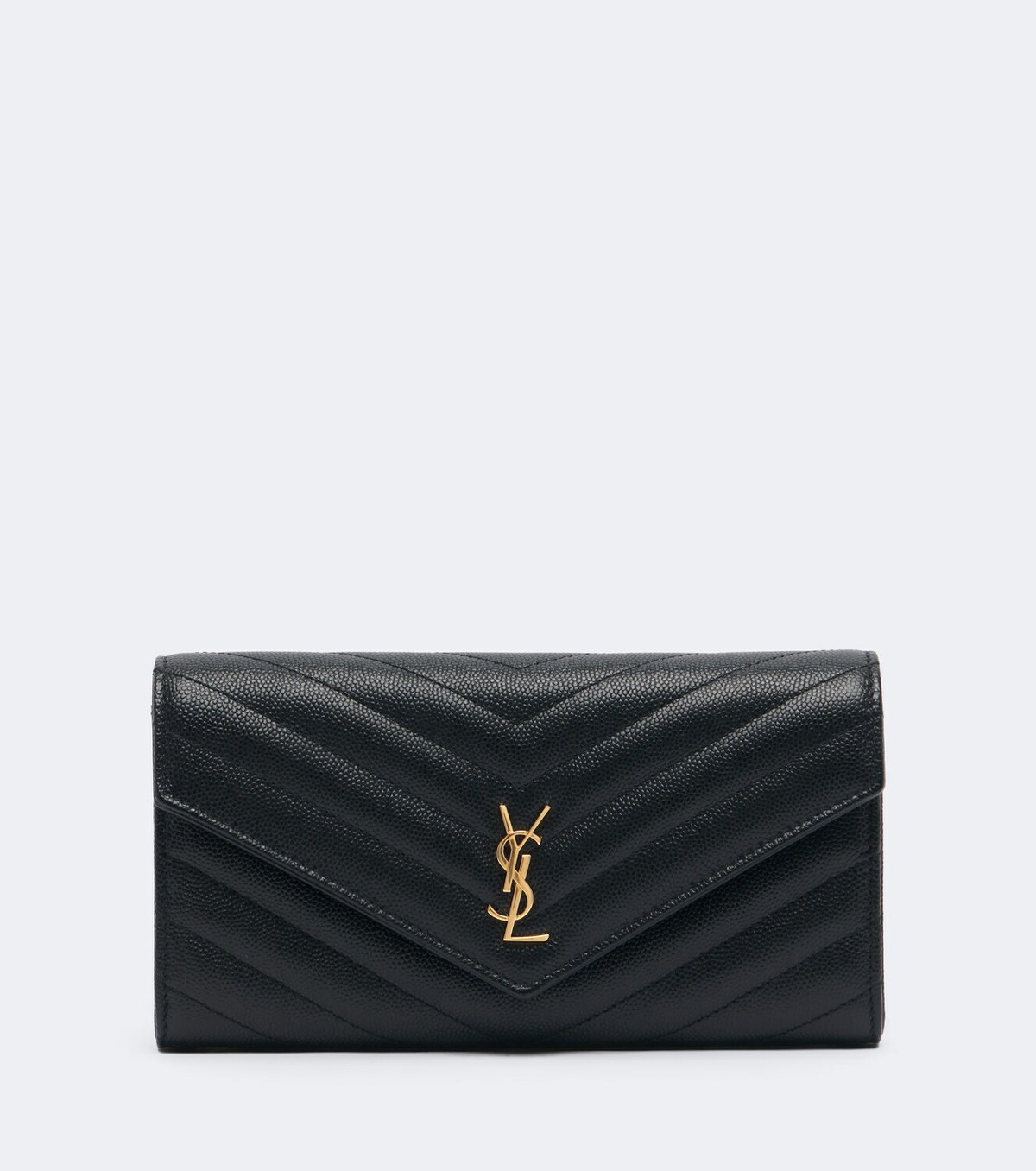 Saint Laurent Cassandre Large matelassé leather wallet